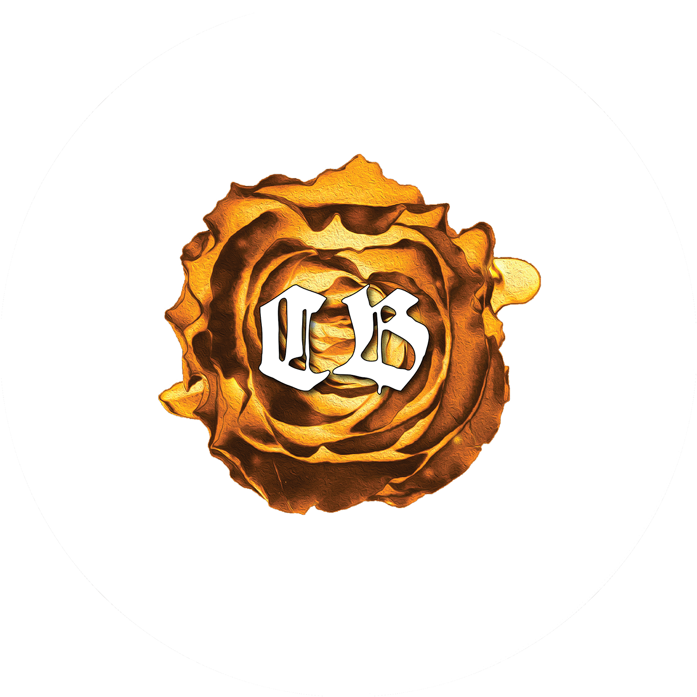 brand identity design floral flower gold Logo Design luxury rose
