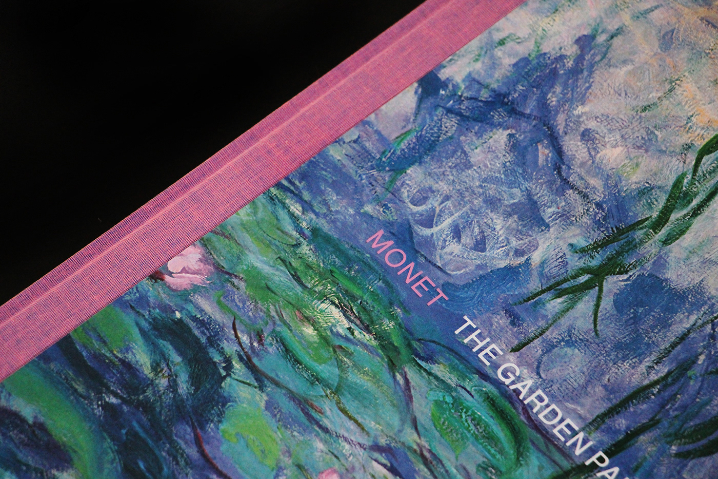 Monet Claude Monet Paintings impressionism Water Lilies Kunstmuseum Den Haag Exhibition  Catalogue book design cover design
