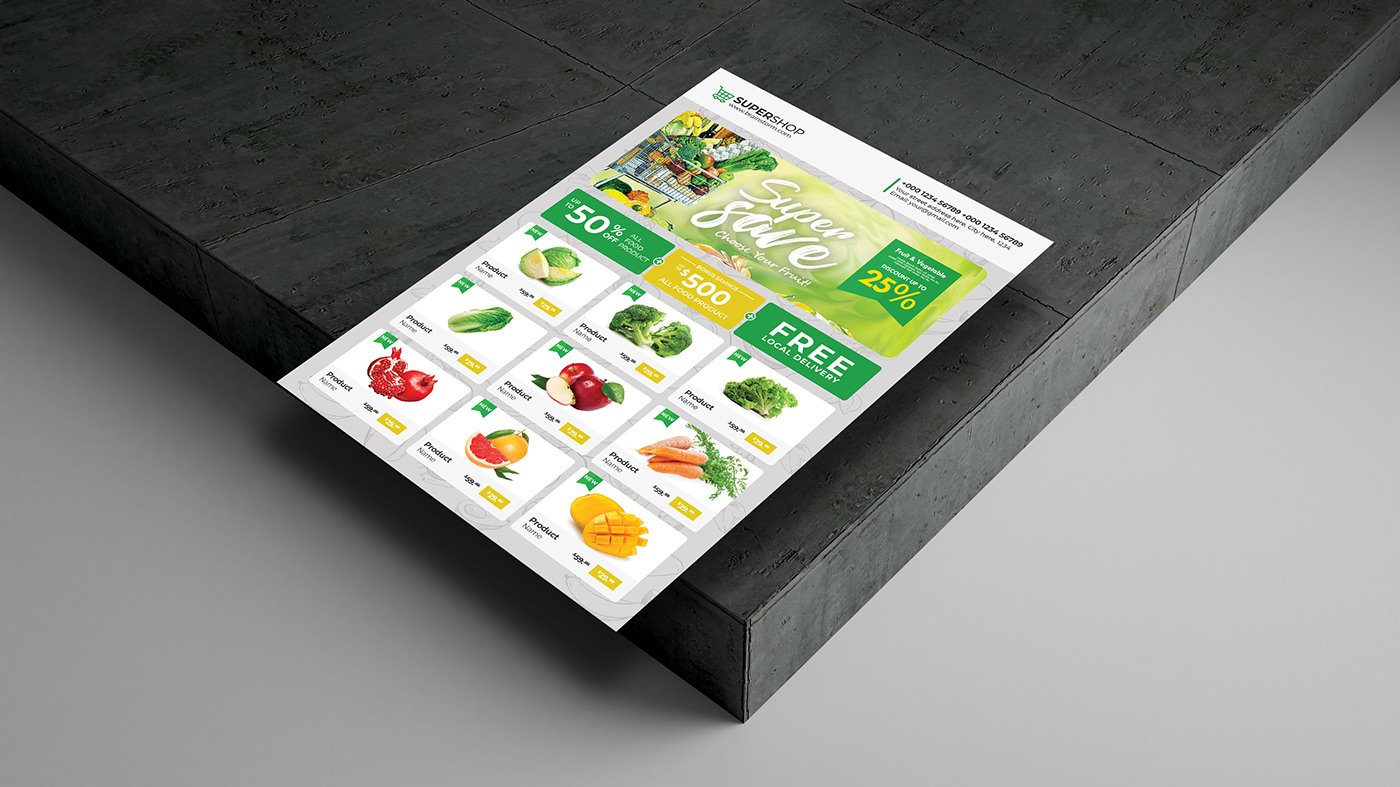 advertisement, appliance, big sale, commerce, discount flyer, grocery, market flyer, product promote