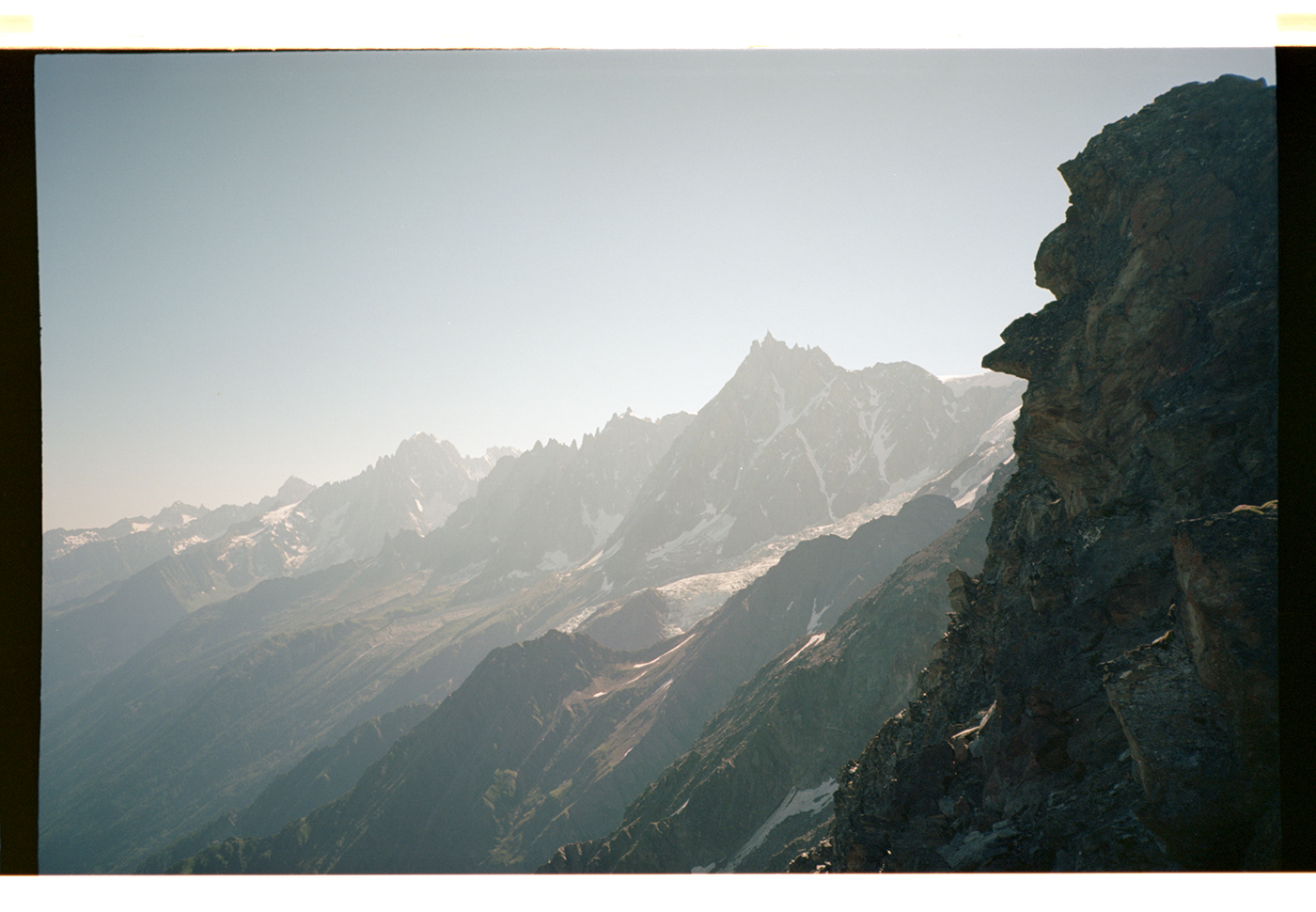 chamonix mont blanc gouter alps alpine French film photography analog analog photography mountains