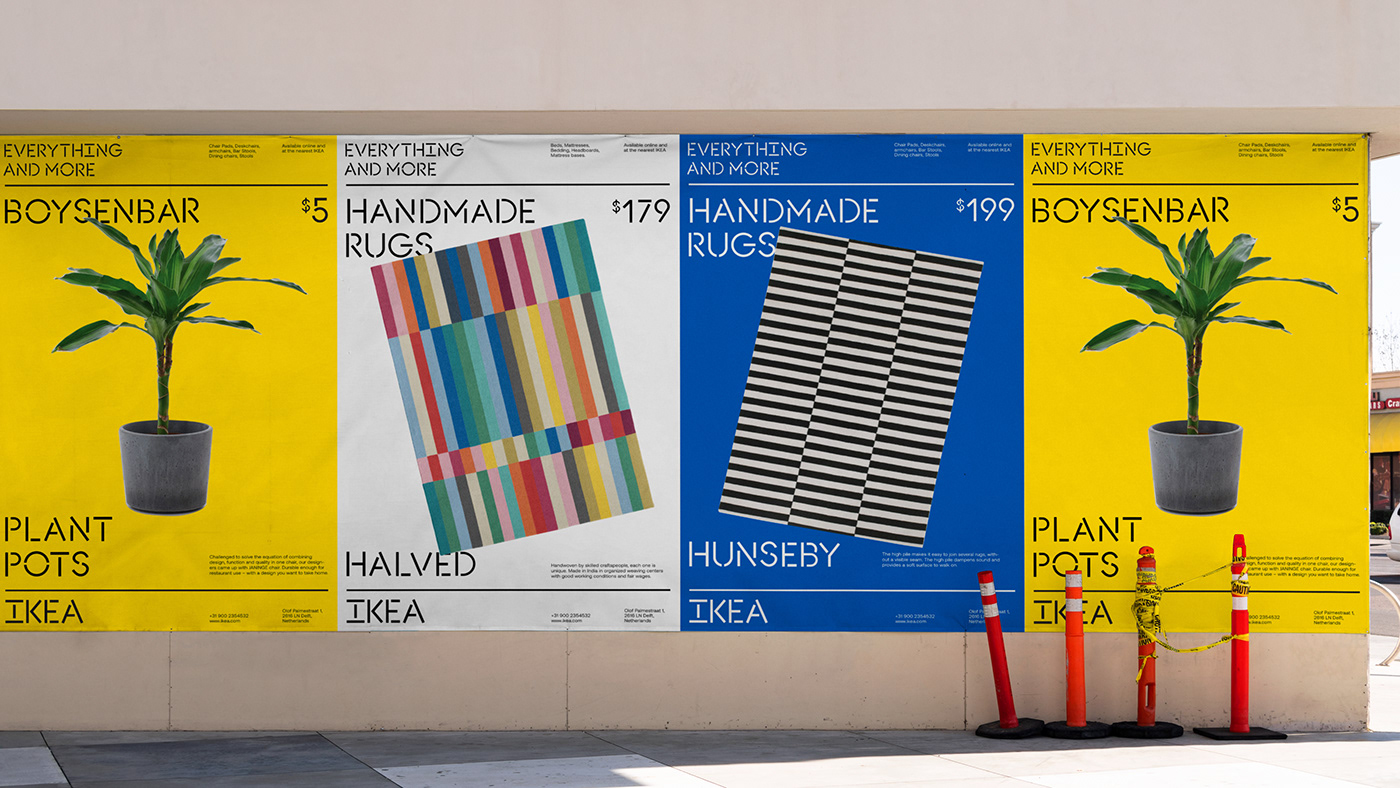 branding  identity ikea IKEA Rebrand