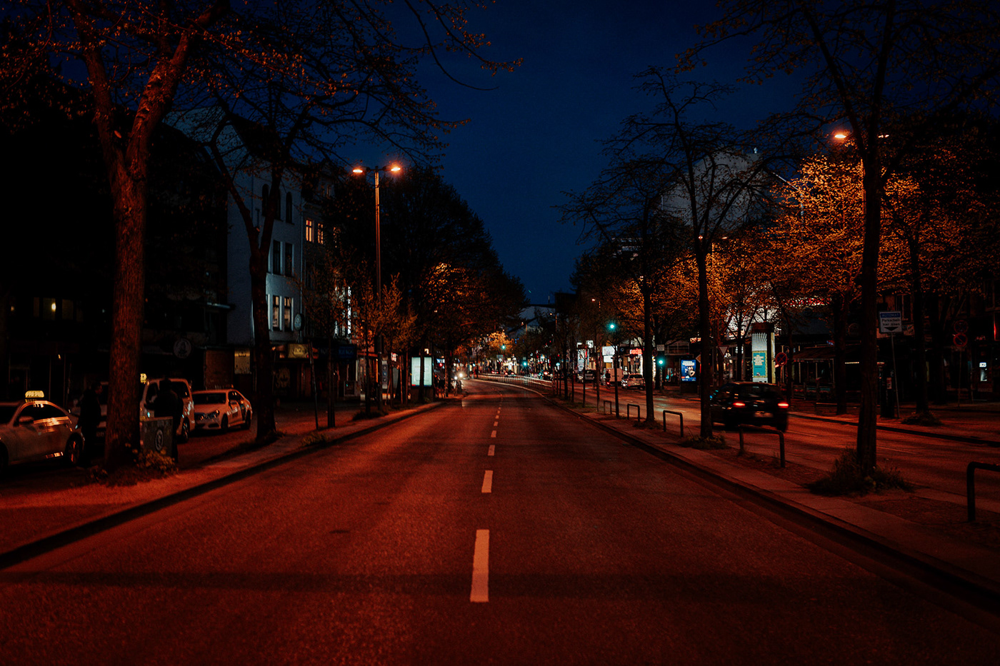 city corona district empty streets fotografie germany grosse freiheit hamburg night reeperbahn
