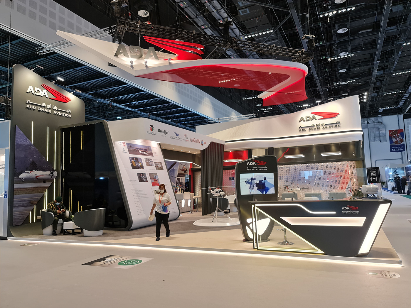 3D 3d design architecture corona render  design Exhibition Design  Render UAE Uae Dubai visualization