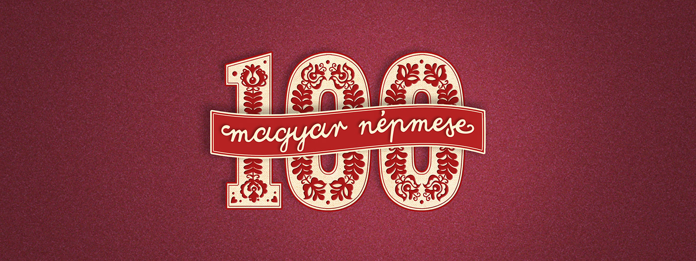 folk tales magyar nepmesek book design typography   book design book cover cover graphic design  logo