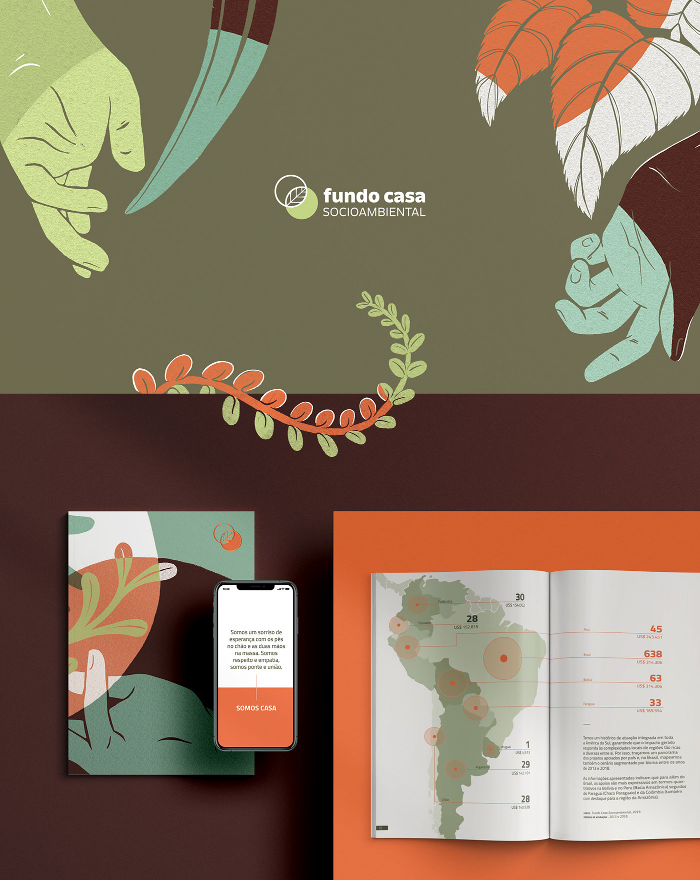 eco Nature NGO Sustainability infographic ESG brand identity Logo Design visual identity branding 