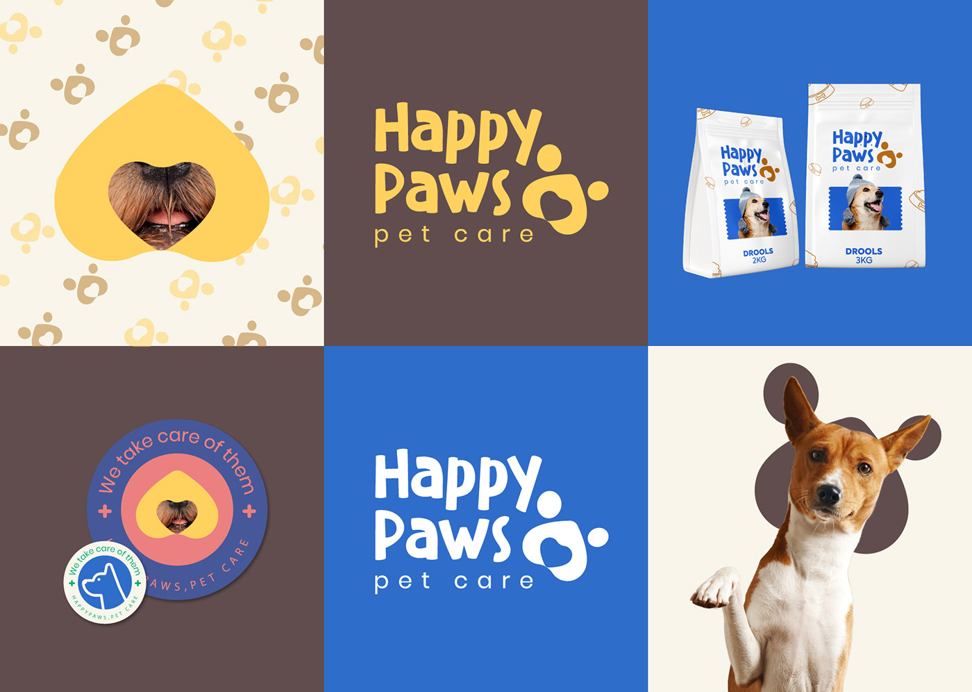 animal logo logo pet food playful logo visual identity Logo Design brand identity pet care