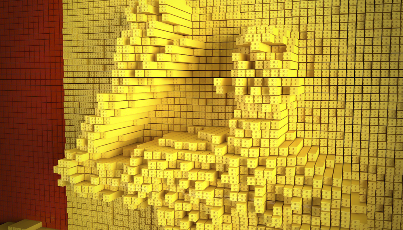 Experience interactive interaction LEGO One Show young ones mirror Experiential design installation unconventional