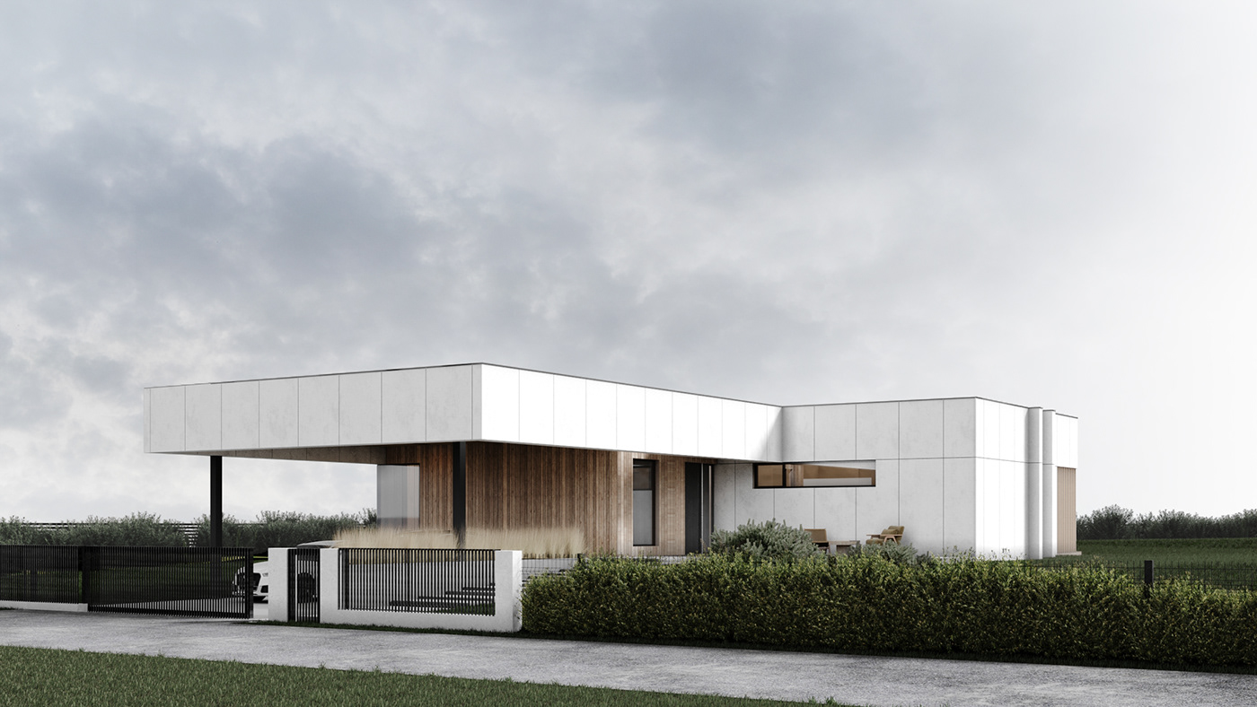 architecture archvis CGI coronarenderer design house Residence