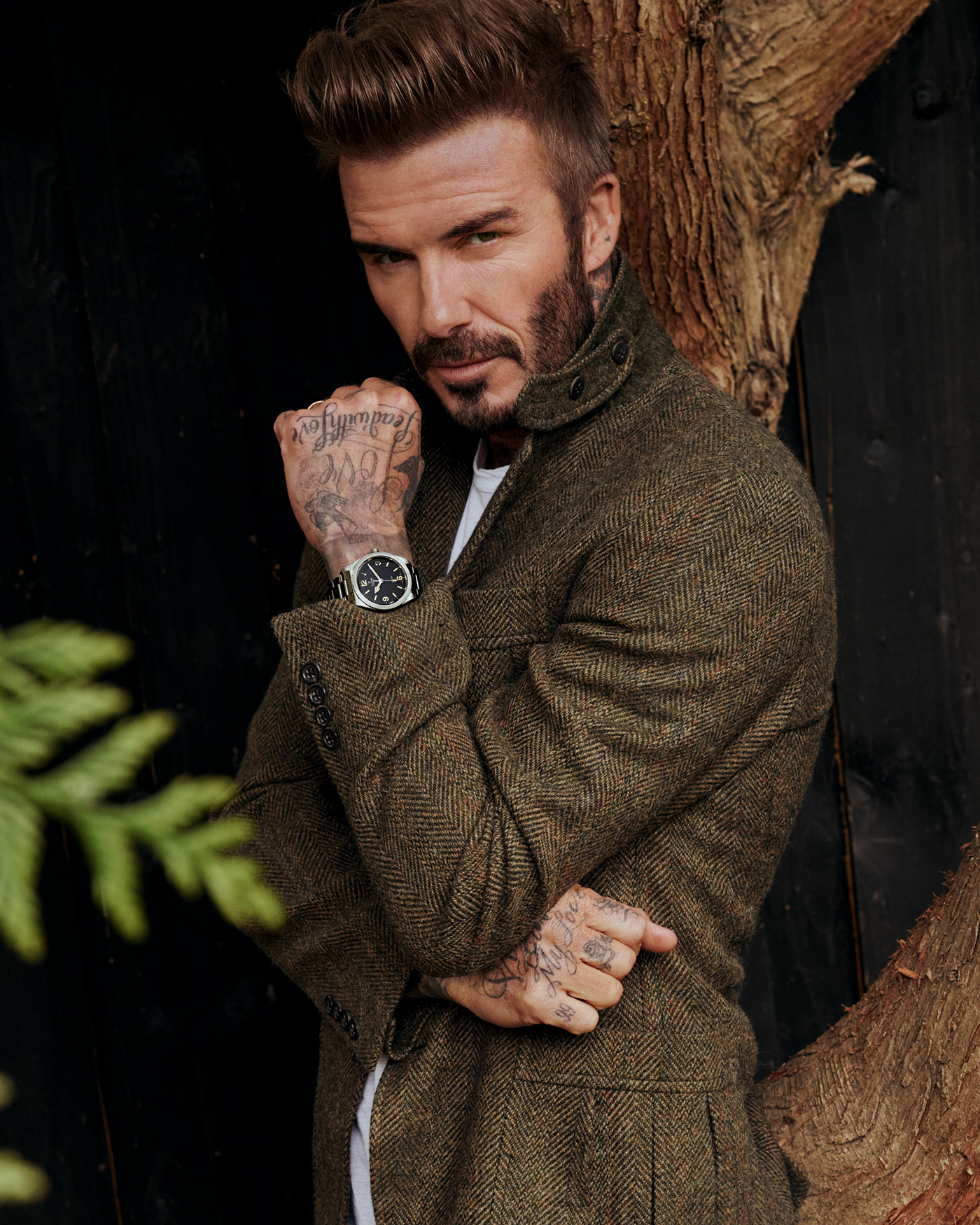 david beckham digismith Fashion  Post Production retouching studio Tudor Watches Watches