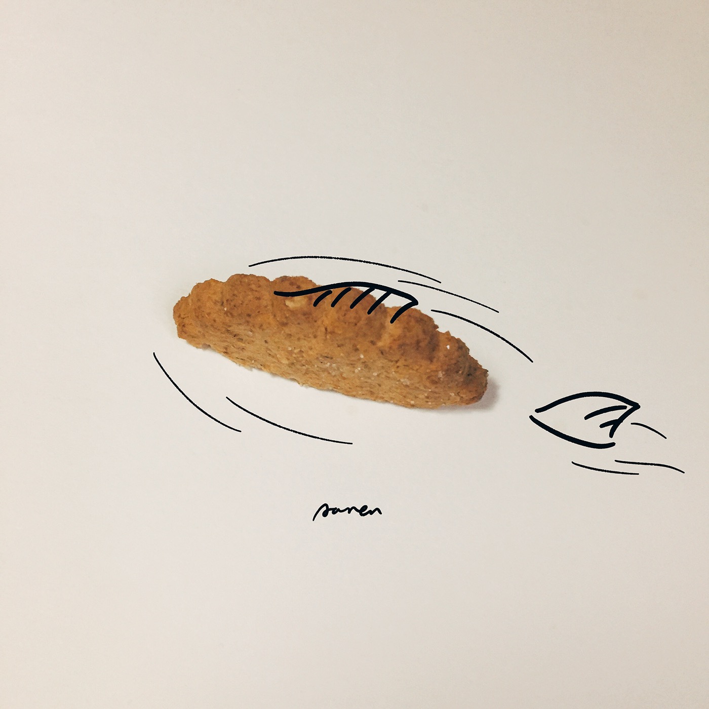 I only have half a cookie. on Behance