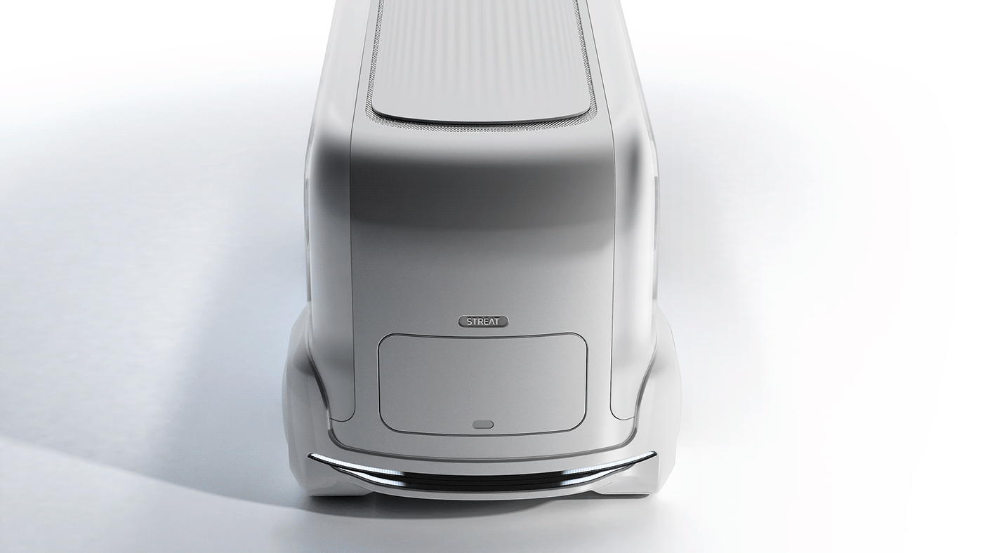behicle design car cook keyshot kitchen Mobility Design product design  restaurant Rhino Self Driving