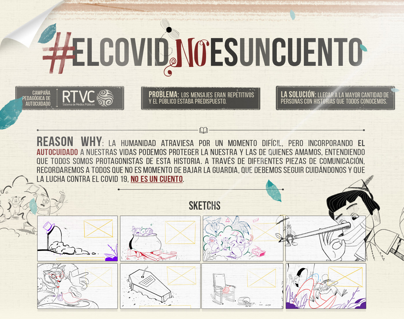 animacion autocuidado Coronavirus COVid cuentos goodhabbits ILLUSTRATION  pinocho stayhome Stories