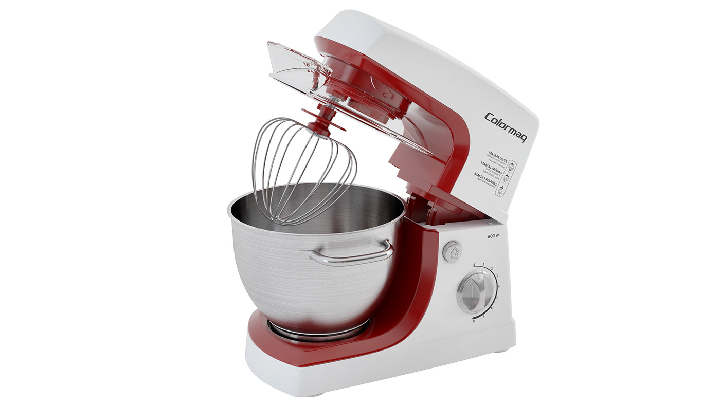 3D 3ds max Batedeira cozinha kitchen mixer product Produtos Render vray