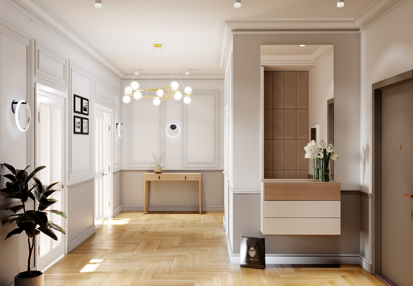 interior design  architecture visualization Render 3ds max corona modern
