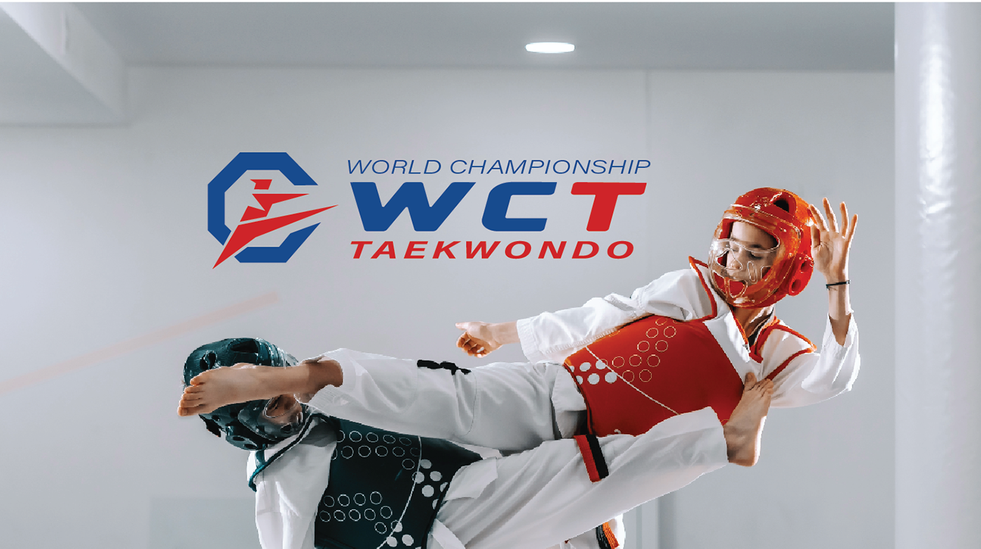 sportslogo logodesign identity taekwondo logo Martial Arts sports shool children vector