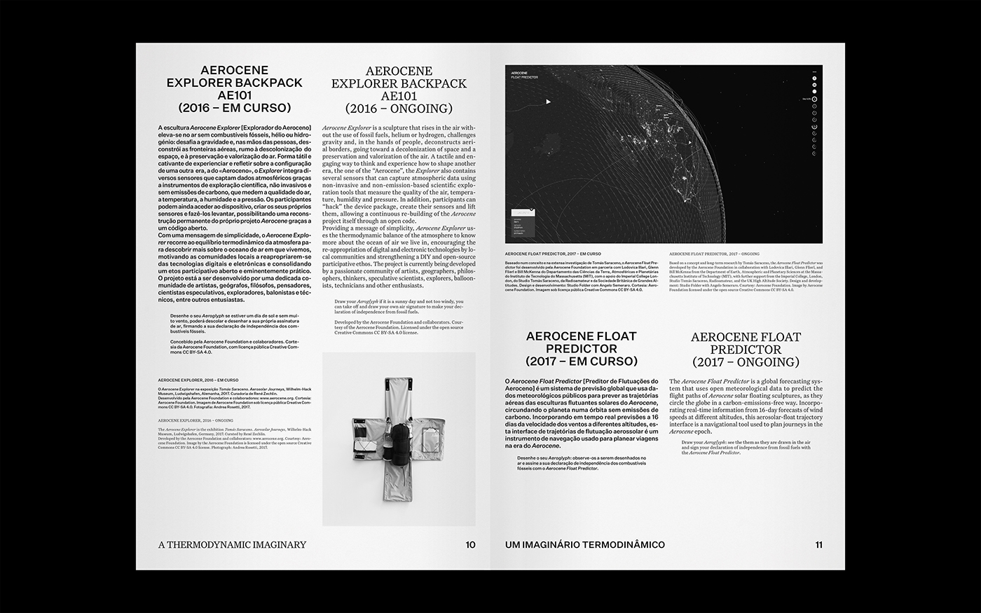 design graphic design  editorial design  museum publishing   typography   saraceno aerocene