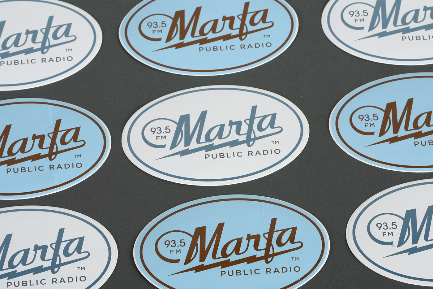 Marfa Public Radio logos