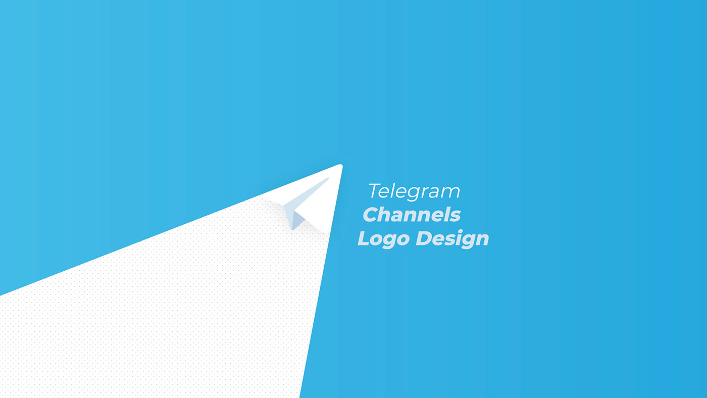 Channel creative design ILLUSTRATION  logo logo for messenger logo for telegram Logotype messenger Telegram