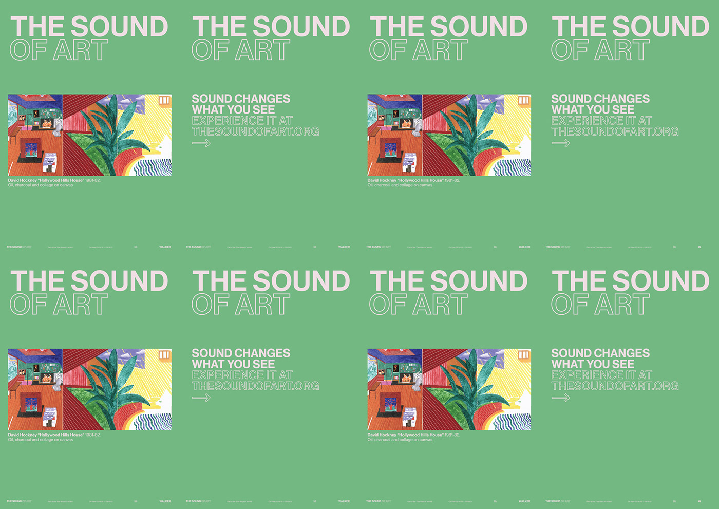 exhibit sound art Sound Design  painting   museum branding  visual identity graphic design  poster installation