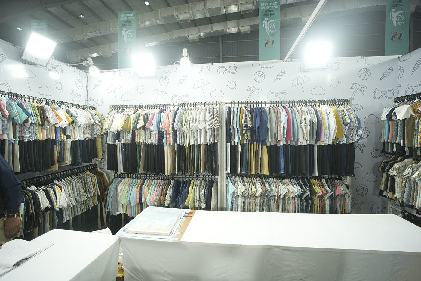 cmai exhibition Garment fair exhibition stand booth expo Render 3D 3ds max vray