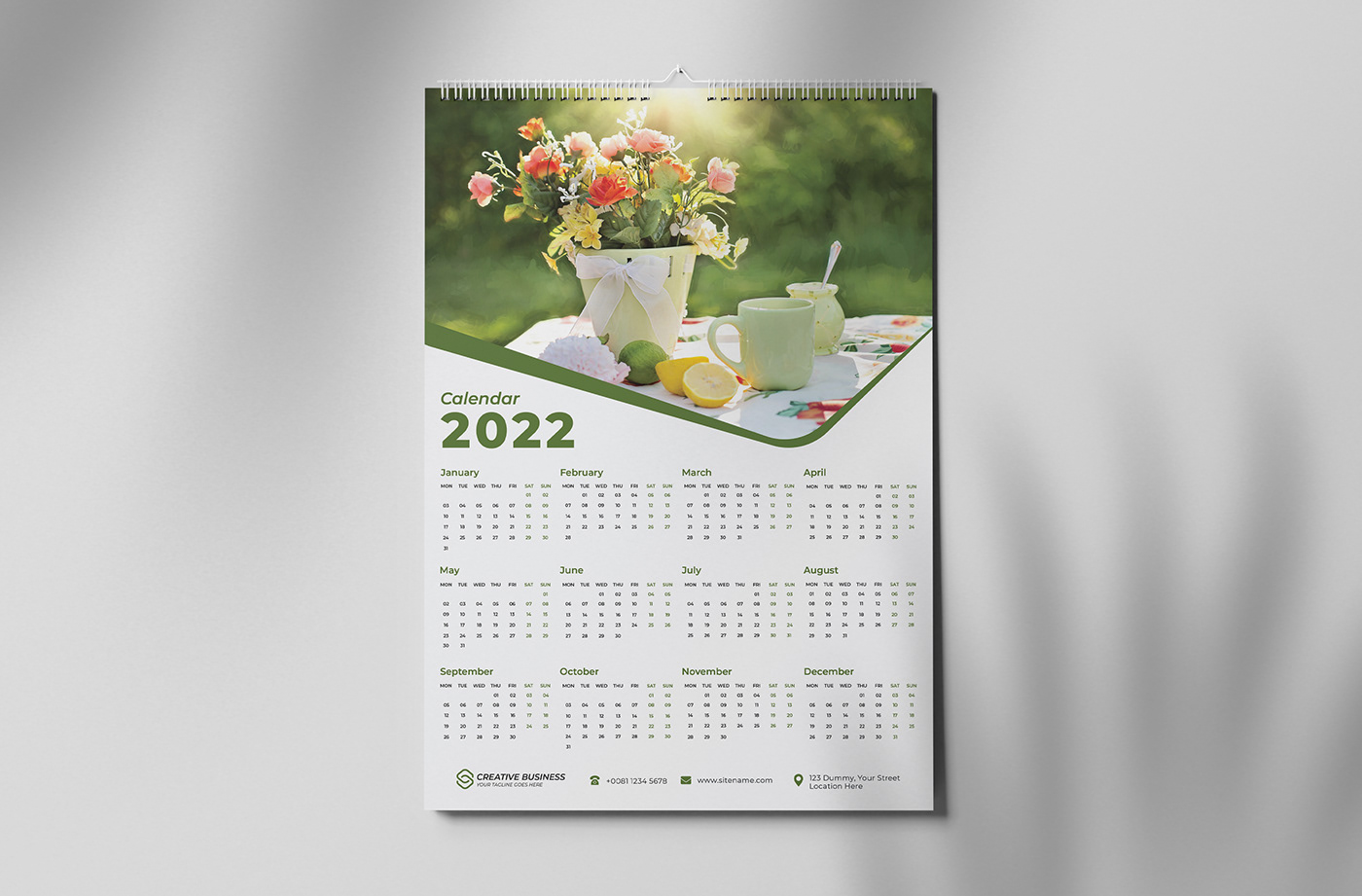 2022 Calendar calendar Calendar 2022 calendar design happy new year New Calendar wall calendar