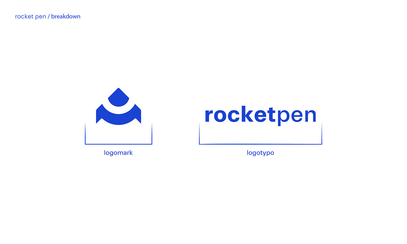 design brand identity logo for sale Rocket Logo  pen logo logo designer visual identity Brand Design logo used logo