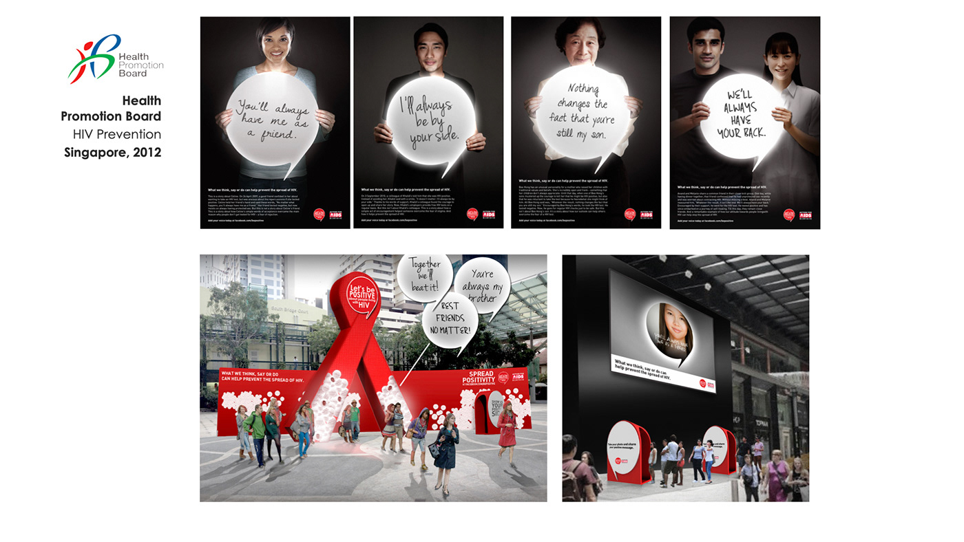 Advertising  content Health hiv Media Partnership NFP NGO singapore social