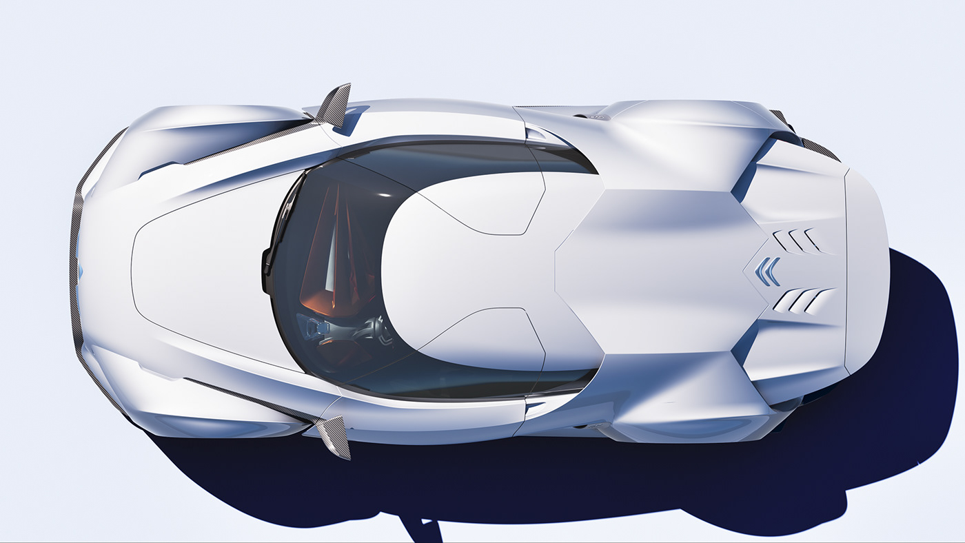 visualization automotive   Unreal Engine Render 3D CGI citroen granturismo car
