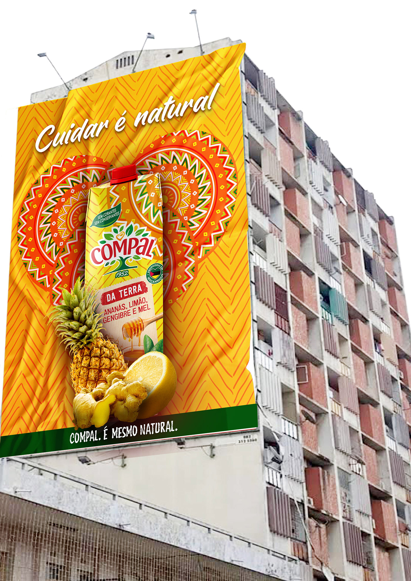Advertising  bllakson compal juice moçambique moz mozambique