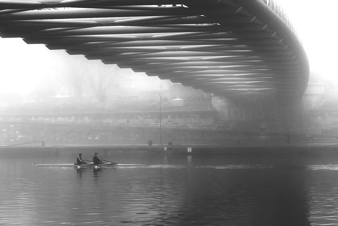 architecture black and white city fog minimal mood Photography  street photography symmetry Urban