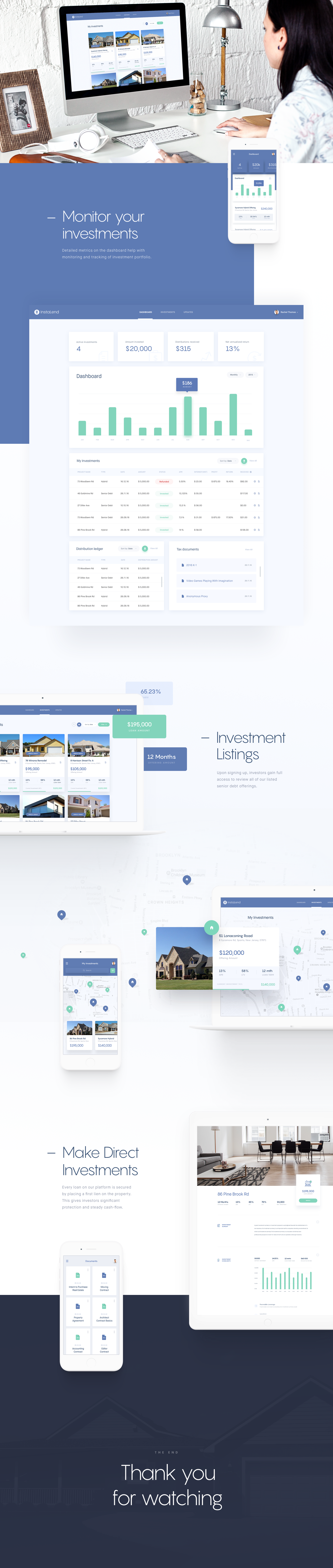 design Experience Interface page UI Web Website real estate Webdesign