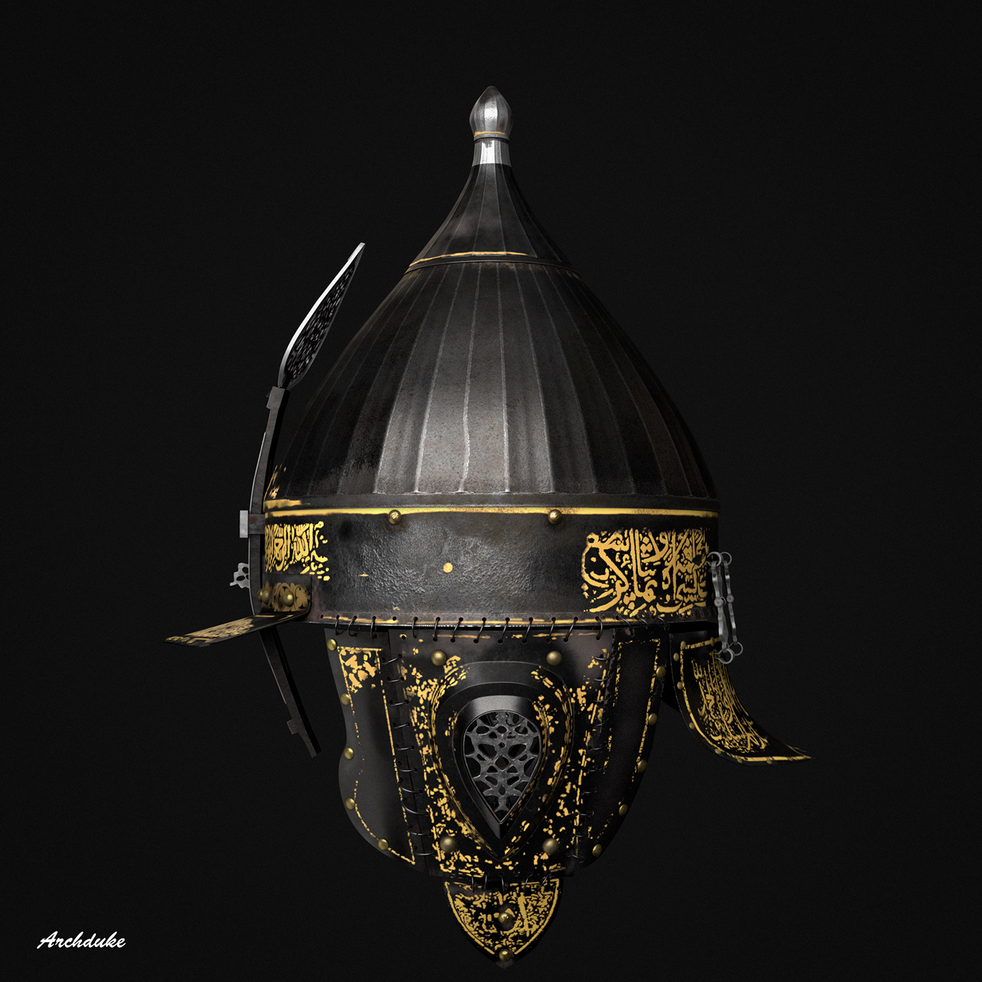 3D Autodesk CG Helmet Maya rendering sculpting 
