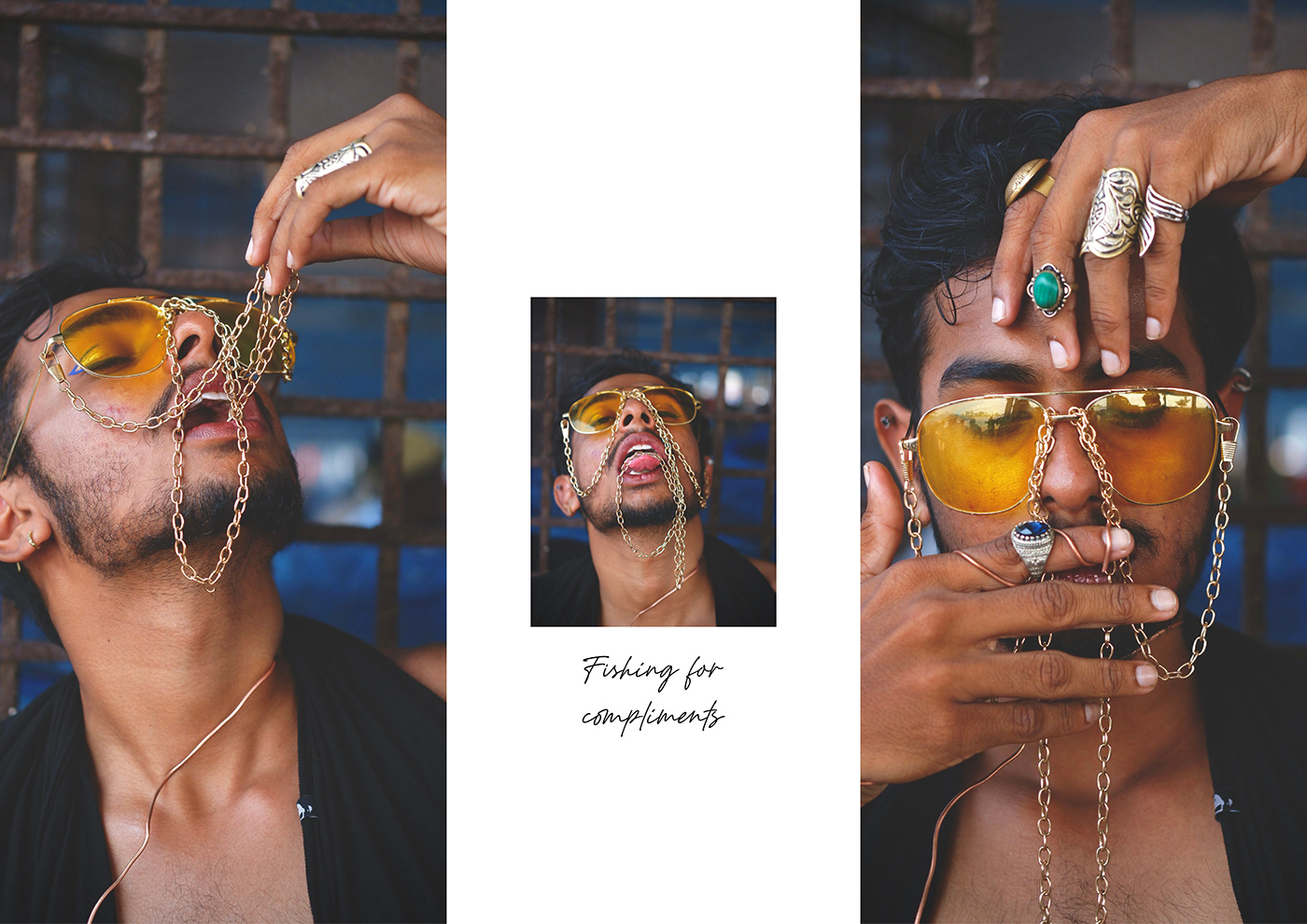 accessories conceptual shoot  Fashion  fashion styling genderfluid harbour NIFT Photography  sea styling 