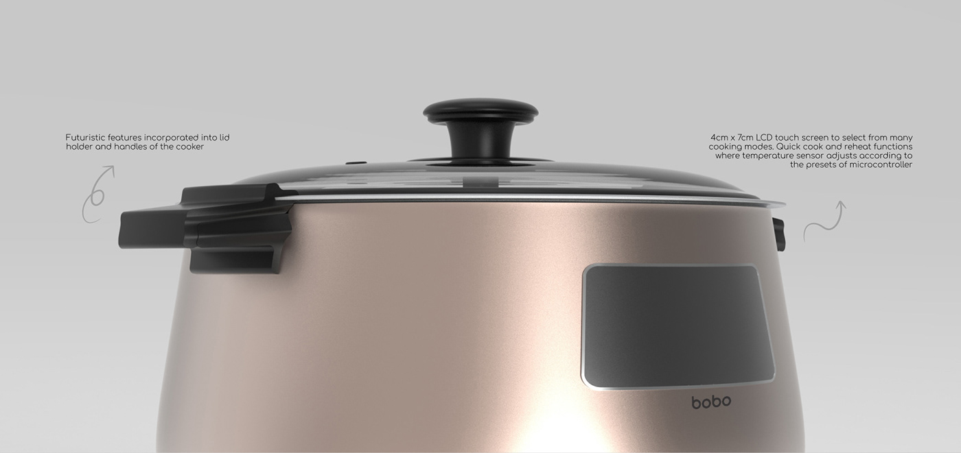 kitchen tcp NID concept electricricecooker product redesign