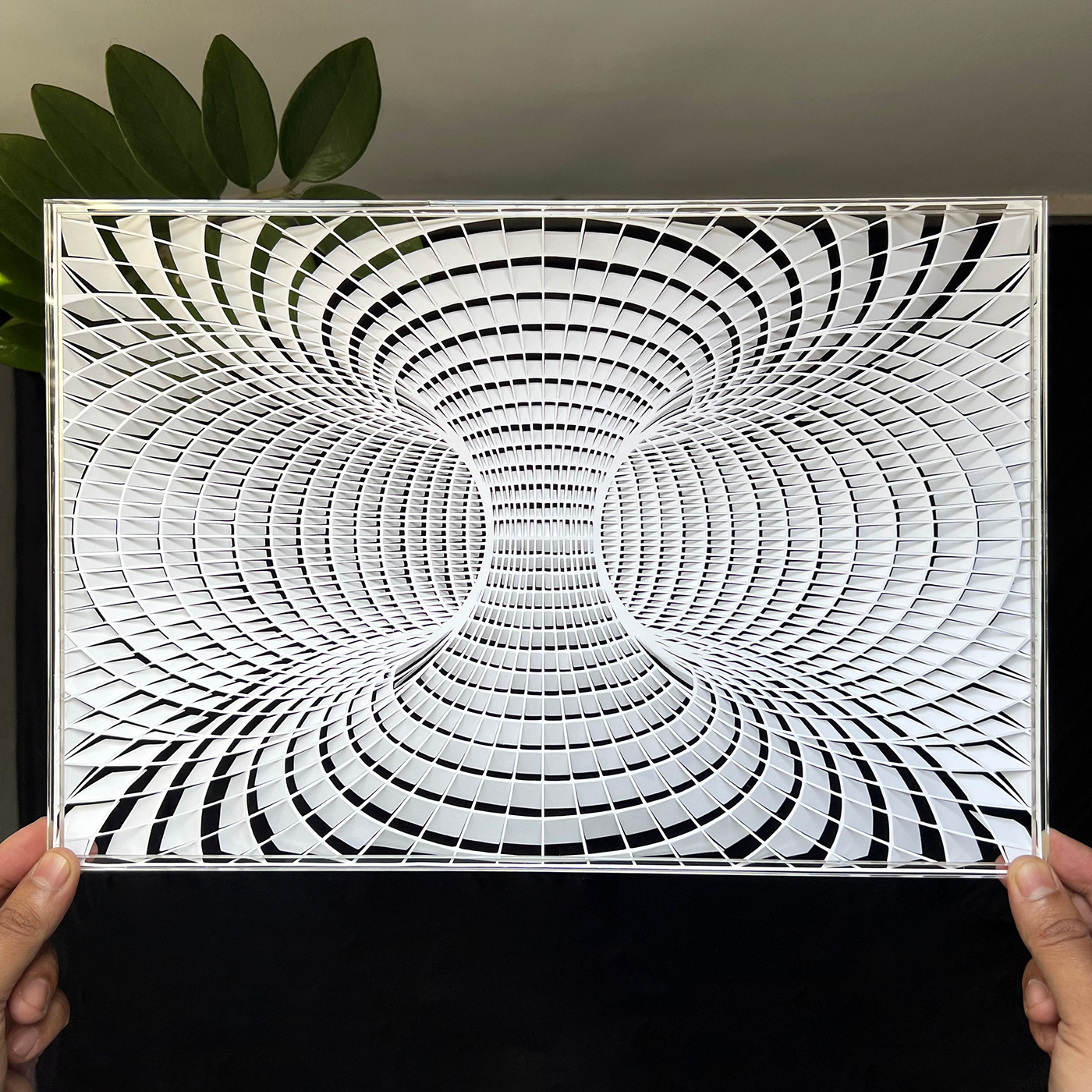 illusion paper papercraft paper art papercut paperart handmade craft optical illusion graphic design 