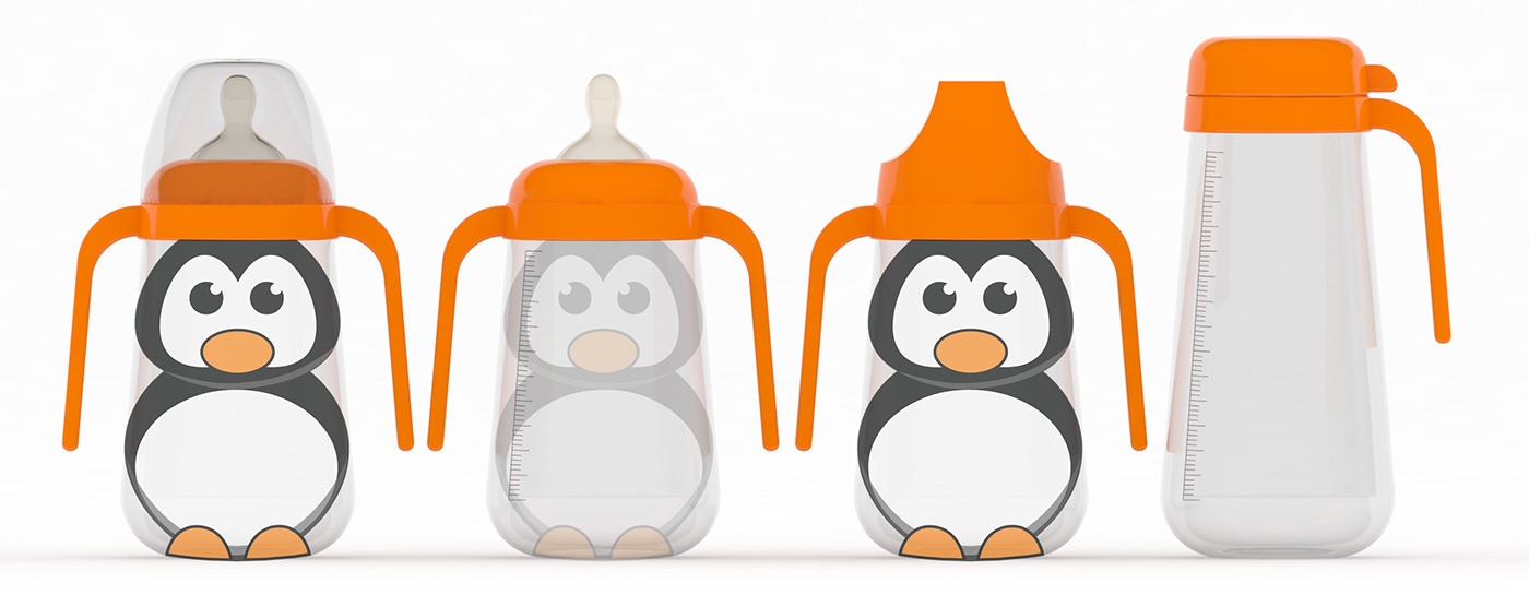 kids bottles children baby Fun product design  Baby Feeding cartoon infant colour
