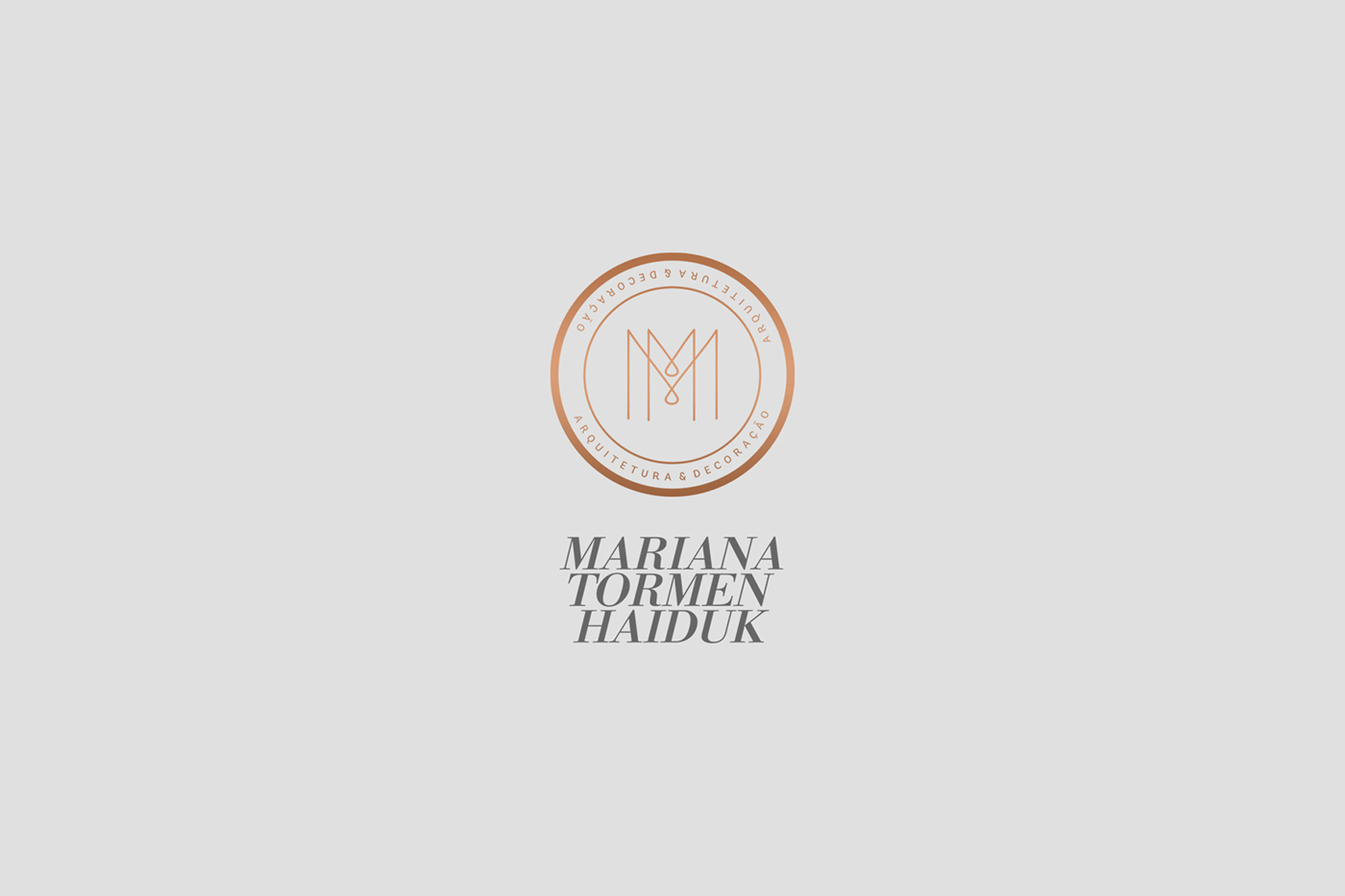 identity monogram decor estudioalice concept