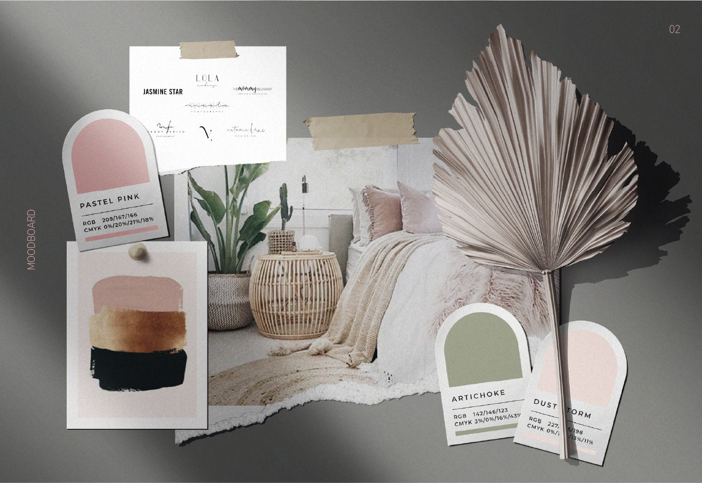 branding  instagram logo skincare social media Spa beauty business card Packaging visual identity
