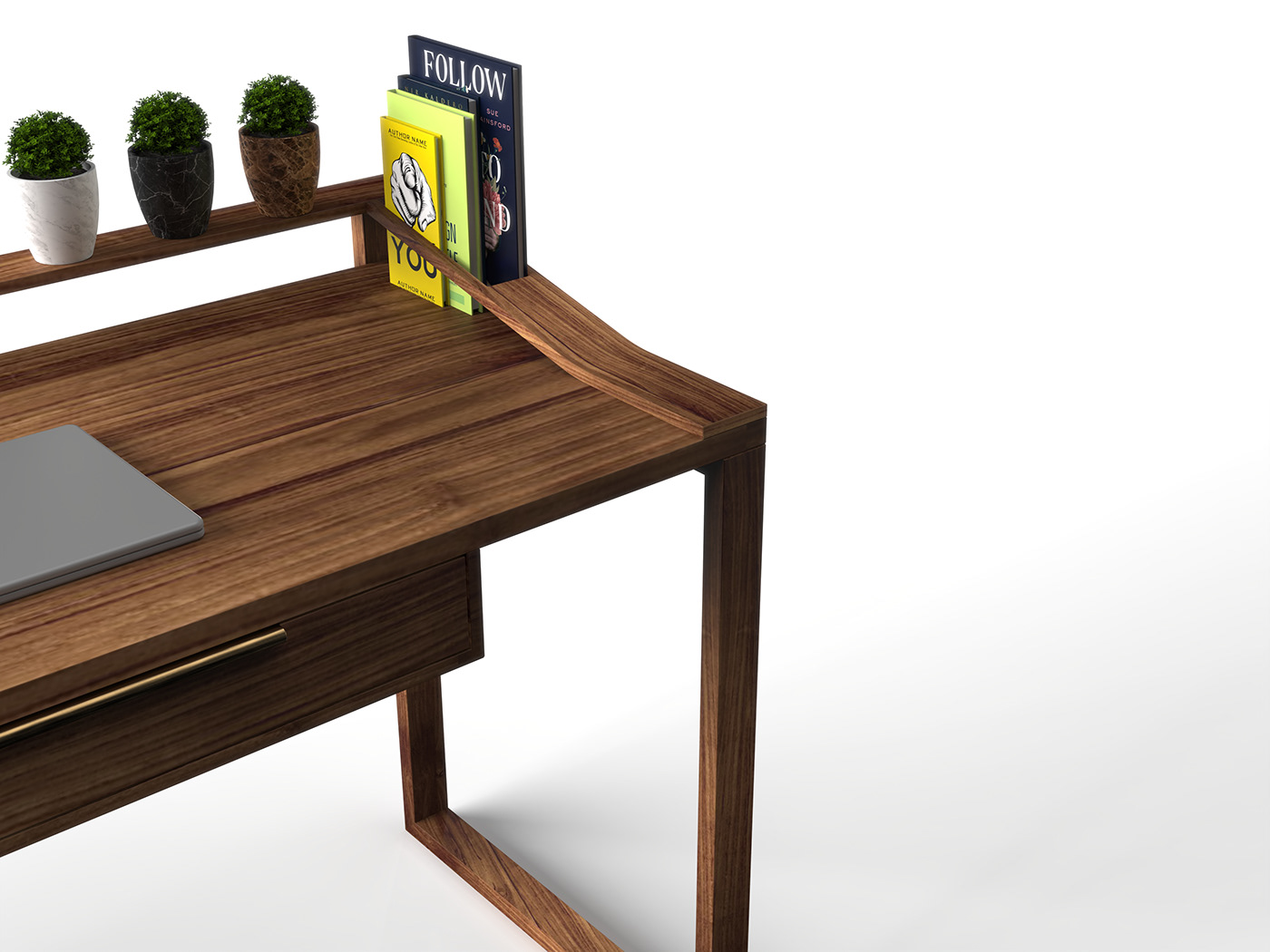 desk furniture furniture design  industrial design  product product design  wood wood and metal wood design working space