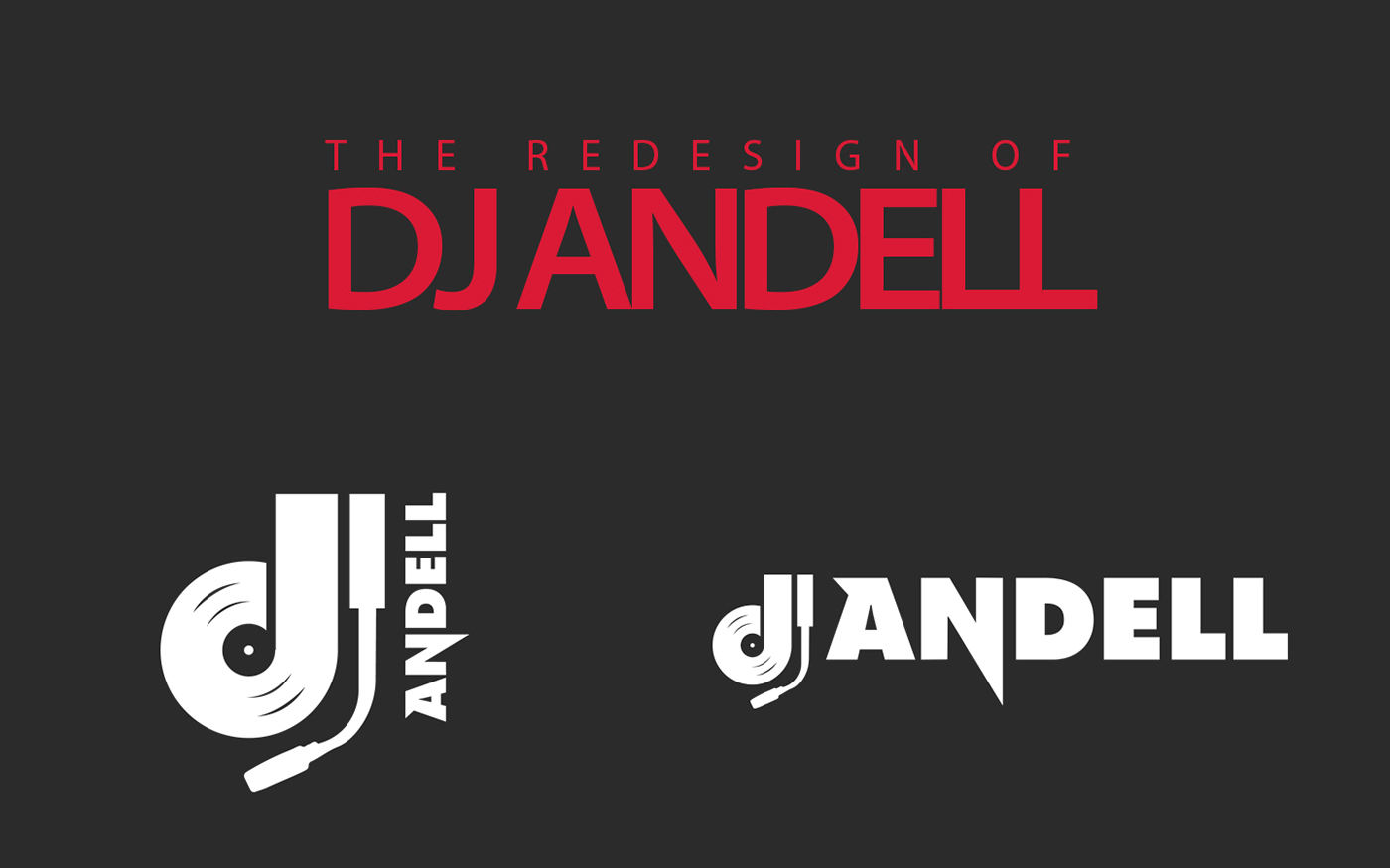 dj disc jockey Trinidad design brand identity logo