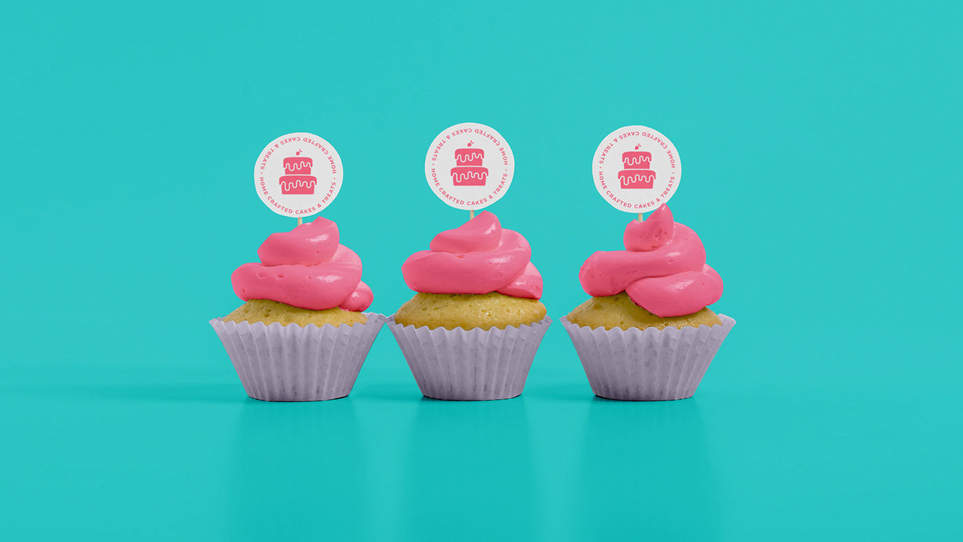 bakery branding  cake Logo Design Packaging