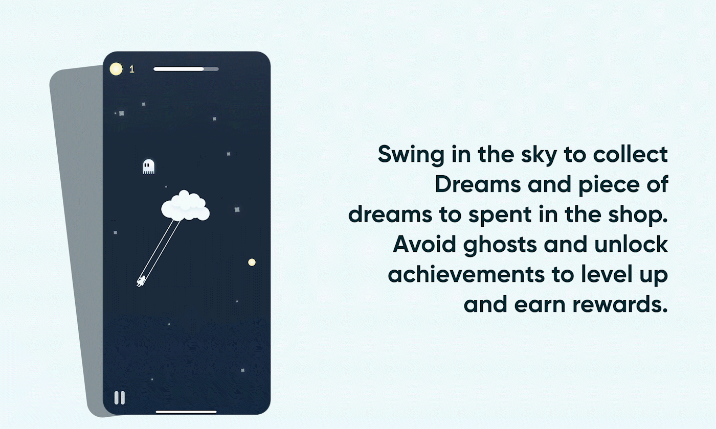 dreams Game Assets game design  game ui gradient mobile game SKY UI Assets unity video game