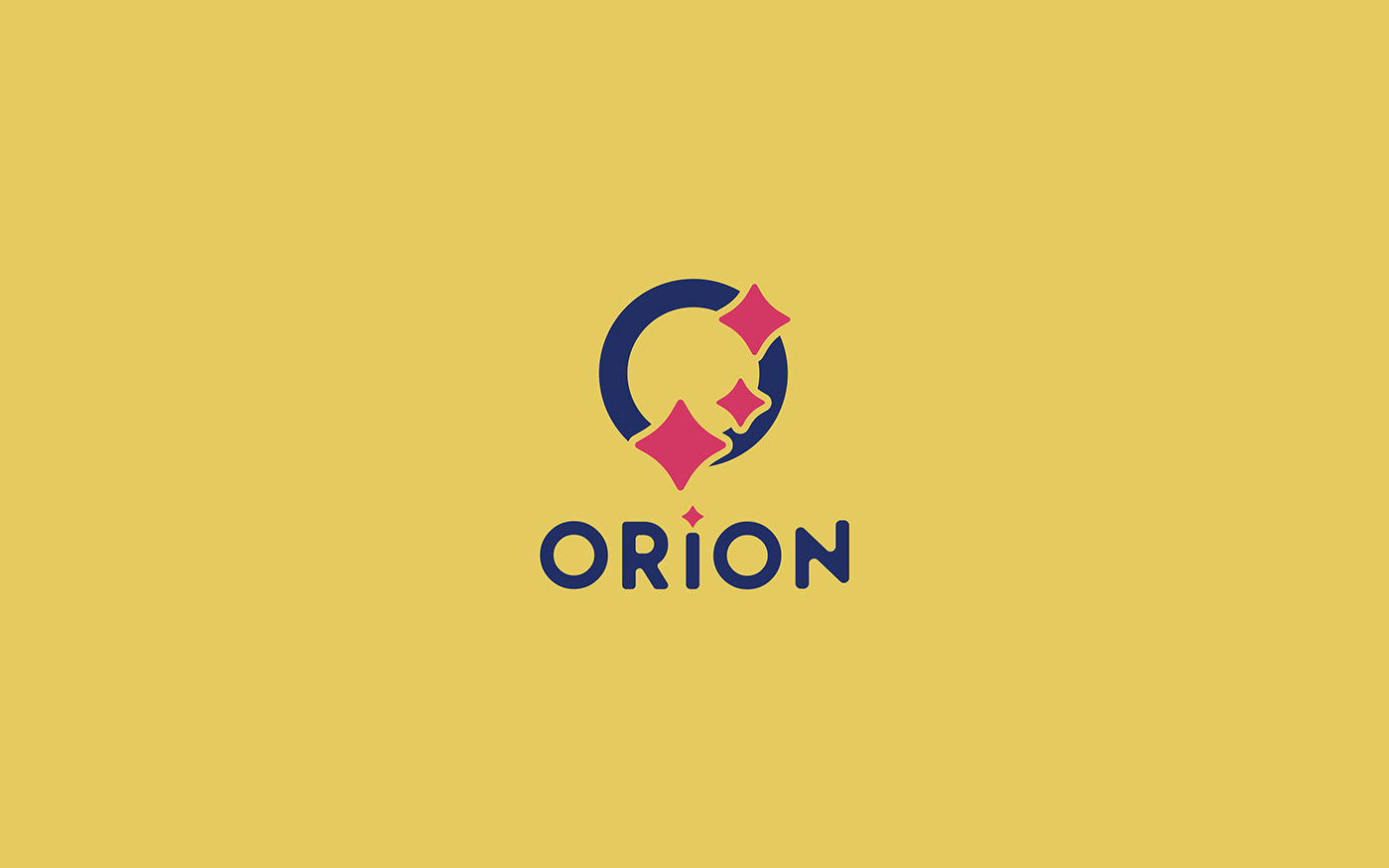 logo kpop orion stars minmalistic cool colorful simple design graphic design 