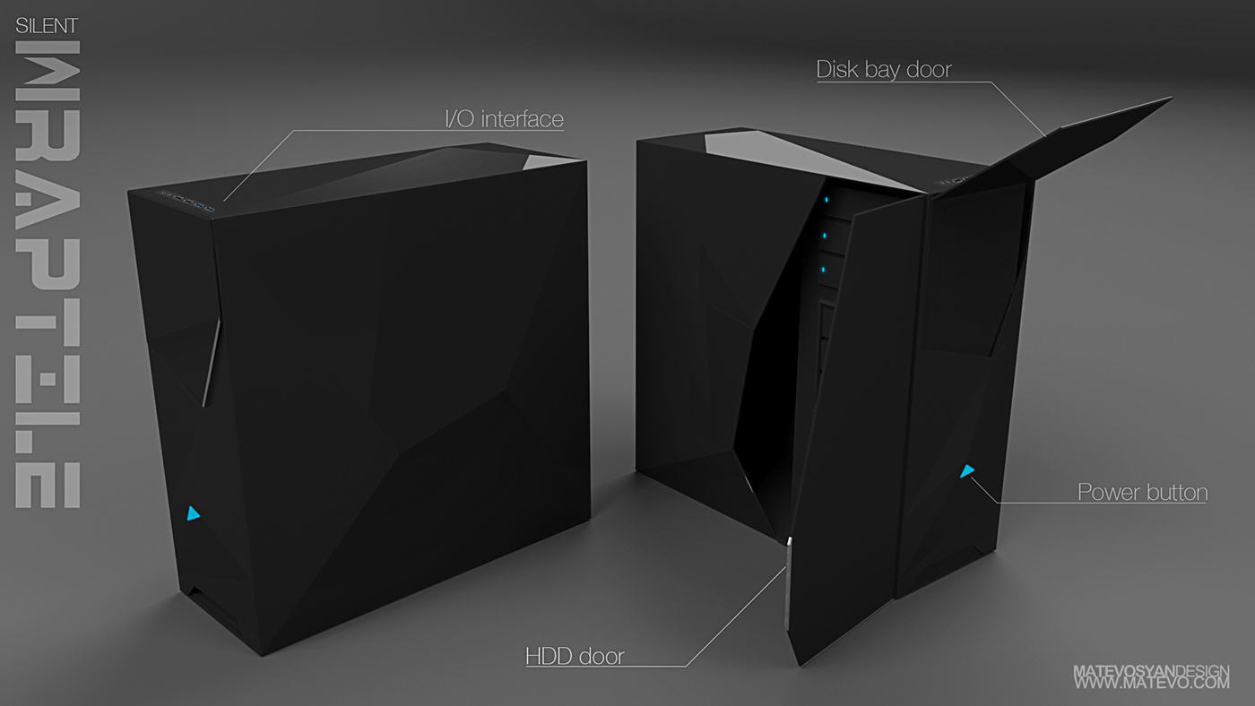 #industrial #Design #industrialdesign #pccase #product #concepts #PC