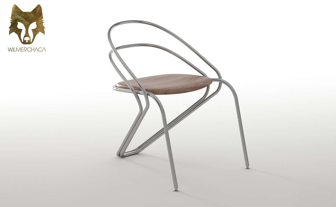 chair silla furniture mobiliario product design  diseño design wilmer chaca
