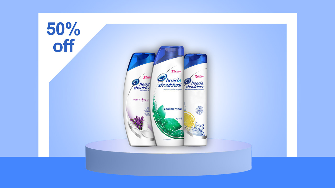 head and shoulders shampoo Advertising  cosmetics motion graphics  motion design after effects animation  marketing   ads