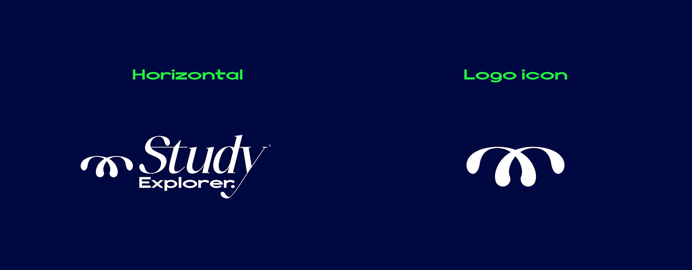 brand identity branding  Logo Design logos Typeface Education educational study explore Travel