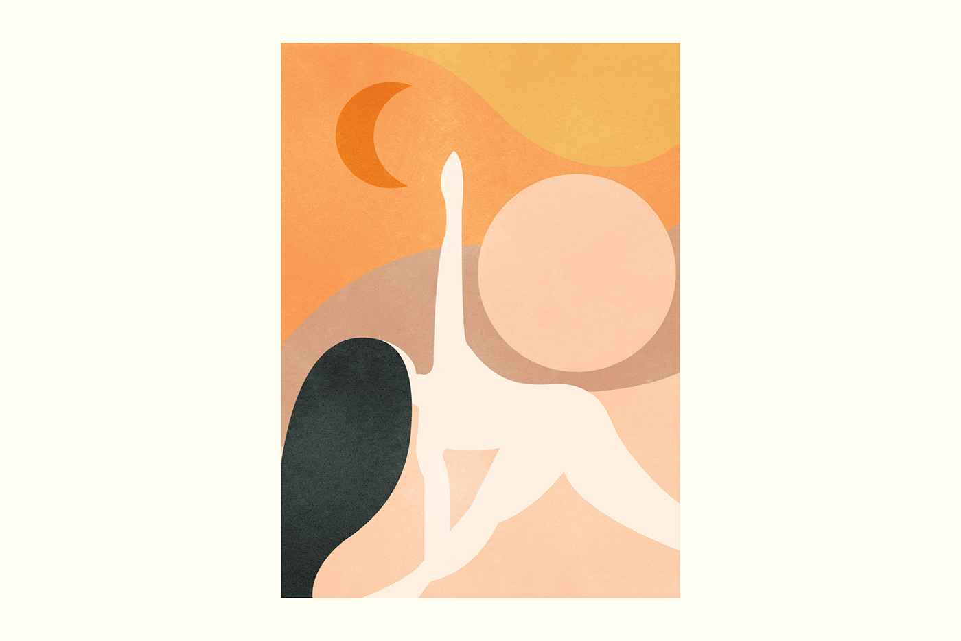 asana chakra clean flat ILLUSTRATION  luxury minimal modern people illustration Yoga