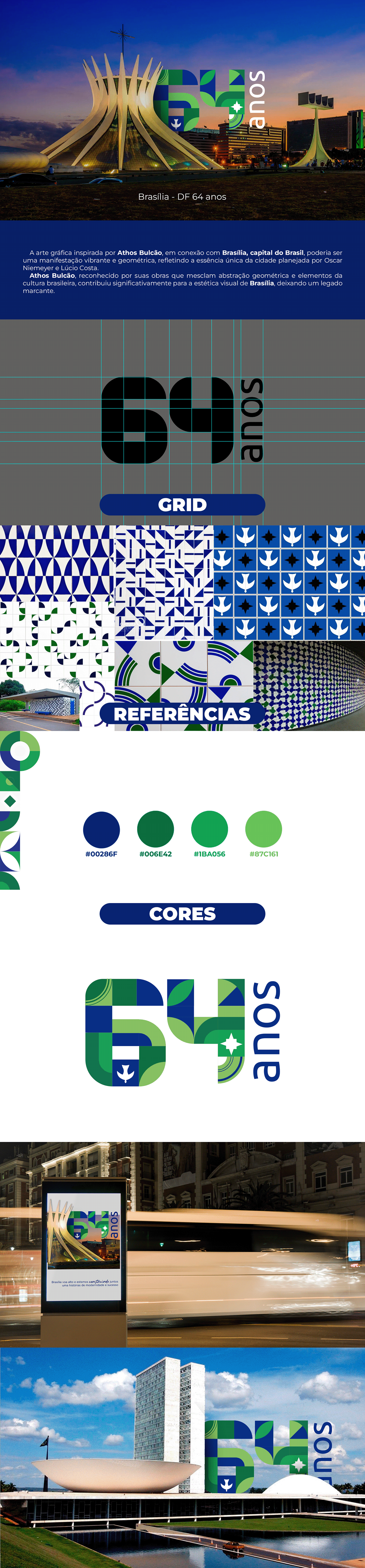 brasilia design Graphic Designer branding  identity adobe illustrator visual identity brand marketing   Brand Design