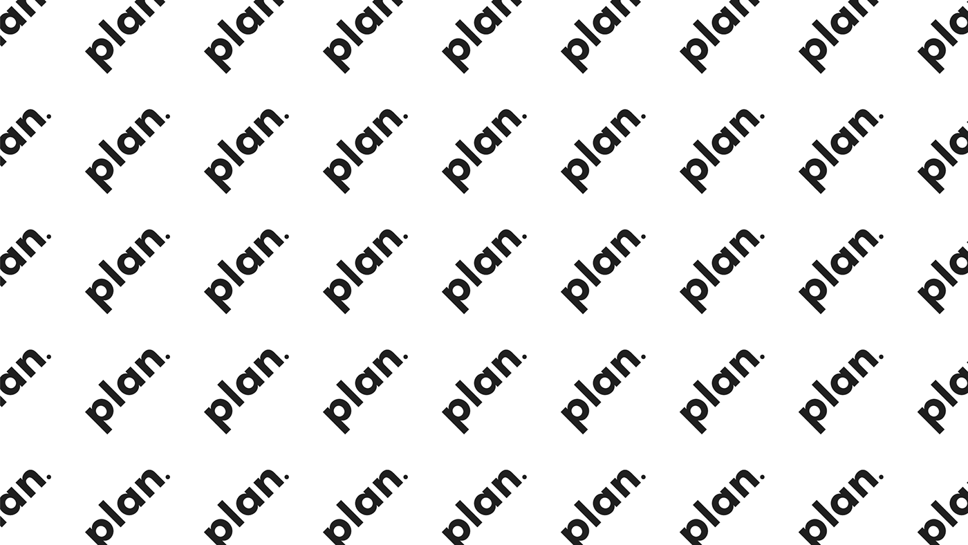 Plan agency Audio visual branding  ID Stationery Web graphic design 